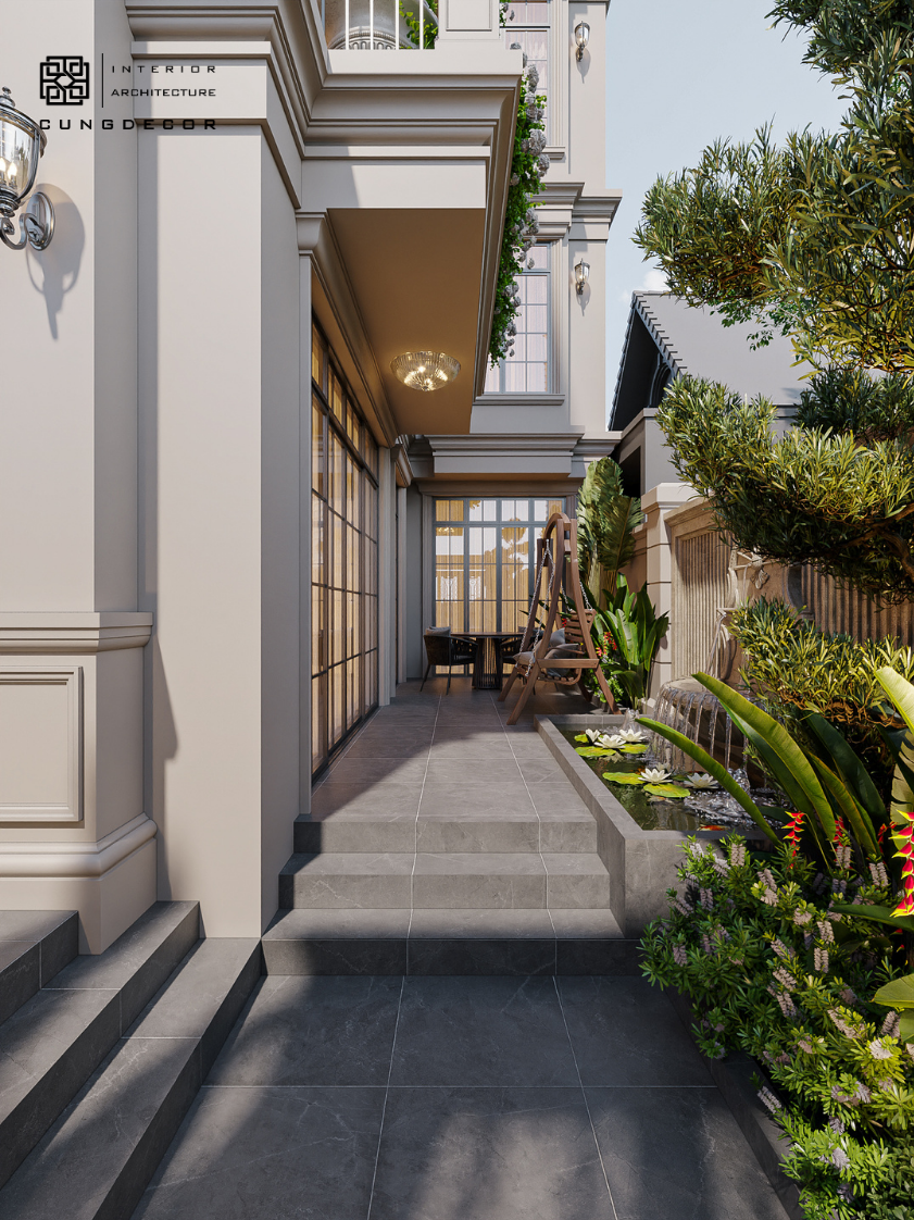 Nhà phố Tân cổ điển